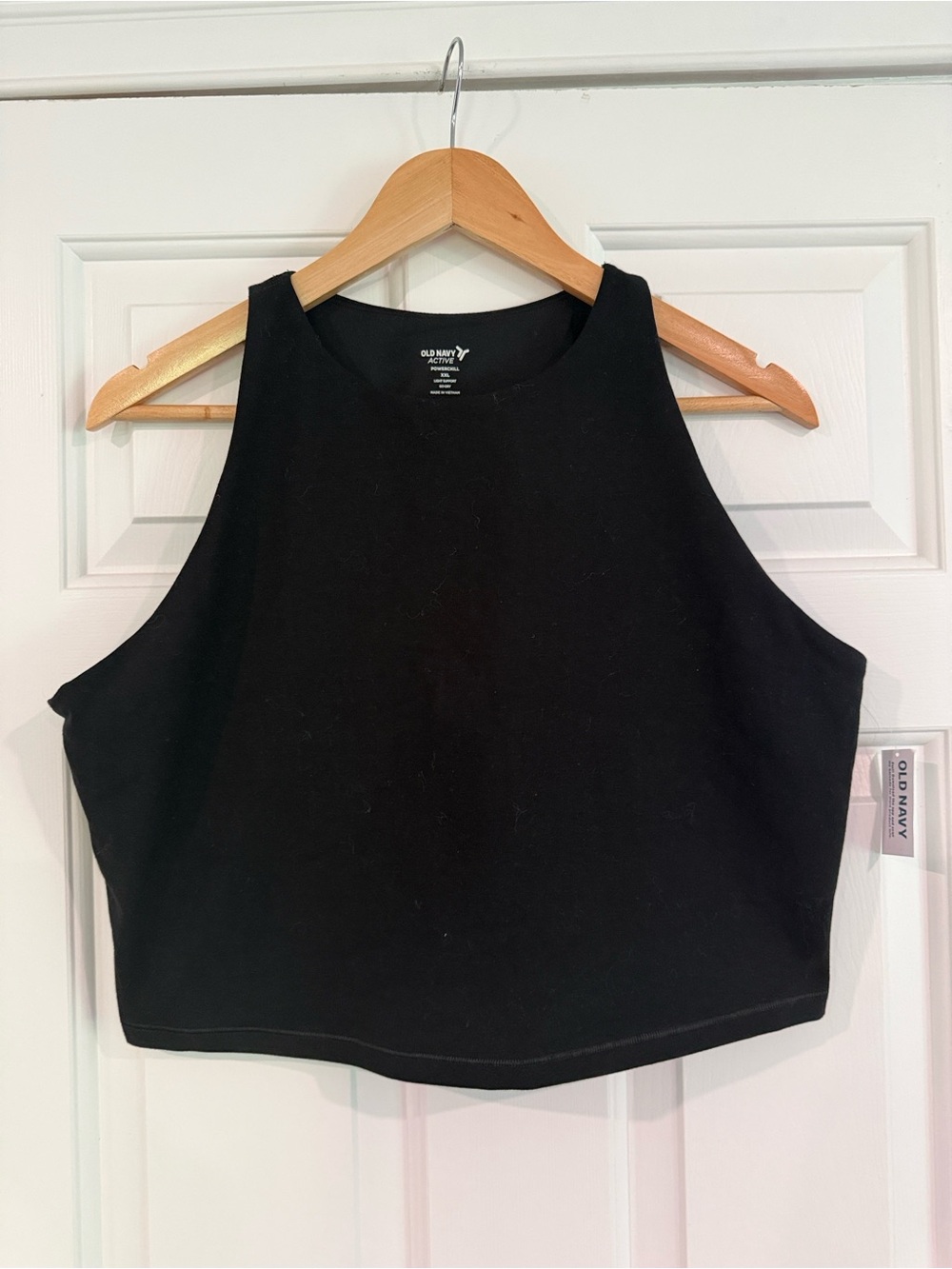 Old Navy Women's Light Support PowerChill Longline Sports Bra Tank - Picture 6 of 10